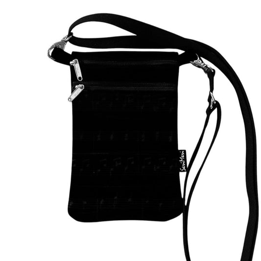 Mobile phone bag, monochrome